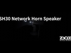 Orador redondo impermeável do chifre do sistema de colunas IP65 do PA do IP de ZYCOO SH30