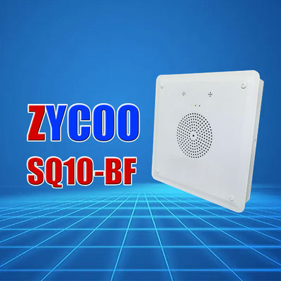 ZYCOO Network Ip Speaker Poe Acabamento em Aço Laminado a Frio