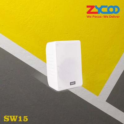 Zycoo SW15 Alto-falantes de gabinete montados na parede unidades de alcance total