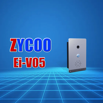 Sistema de intercomunicação Zycoo Poe cor prata para estabelecimentos de varejo