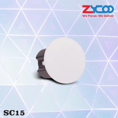 Alto-falantes de teto 85dB/1m/1W Poe cor branca acústica mono