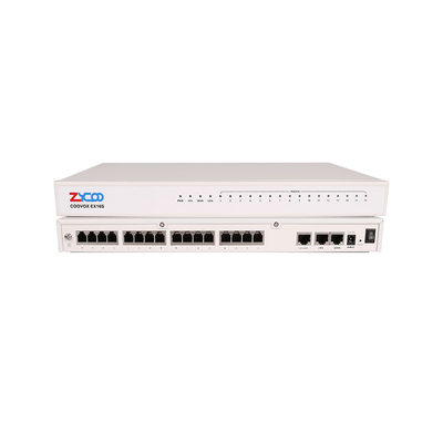 2 X 10/100 Mbps VoIP Gateways Expansão FXS Caixa de Telefone Voip para Telefones Analógicos